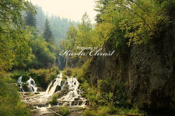 Roughlock Falls Spearfish Canyon South Dakota 3 - September 3, 2017