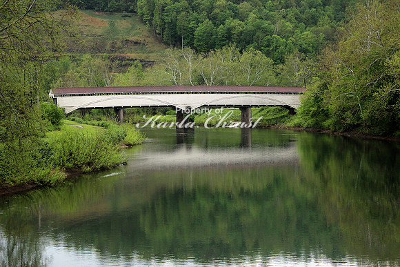 Covered Bridge 3 - May 12, 2014 Blue and Gray Park Philippi West Virginia
