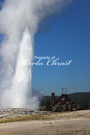 Old Faithful - September 5, 2012 Yellowstone National Park