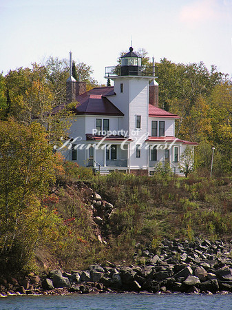 Raspberry Island Lighthouse - September 28, 2007 Apostle Islands National Lakeshore Wisconsin